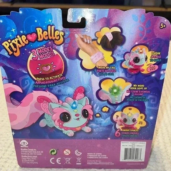 Pixie Bells Aurora Interactive Electronic Pet with Bonus Tail - Picture 2 of 4